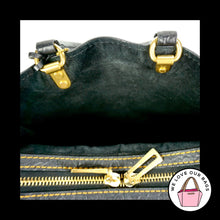 Load image into Gallery viewer, Rare COACH 1941 ROGUE First Generation Black Glovetanned Leather Brass Bag 20315