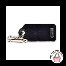 Load image into Gallery viewer, COACH Y2K VINTAGE 1.25" Small Silver Nickel Metal Hang Tag Bag Charm Keychain