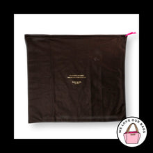 Load image into Gallery viewer, KATE SPADE Dust Bag Brown Cotton 18X20 Drawstring Cover Sleeper Storage Pouch