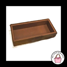 Load image into Gallery viewer, Rare VINTAGE COACH Calf Hair Fur JEWELRY BOX Acrylic Top Leather Made In Spain