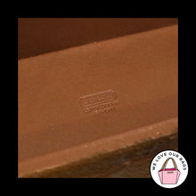 Load image into Gallery viewer, Rare VINTAGE COACH Calf Hair Fur JEWELRY BOX Acrylic Top Leather Made In Spain
