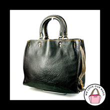 Load image into Gallery viewer, Rare COACH 1941 ROGUE First Generation Black Glovetanned Leather Brass Bag 20315