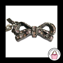 Load image into Gallery viewer, New COACH x Selena Gomez Tea Rose Bow Pave Crystal Bag Charm Keychain Fob 39311