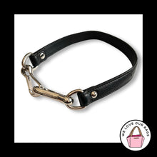 Load image into Gallery viewer, New COACH BAG STRAP Black Leather Silver Nickel Replacement Purse Shoulder Strap