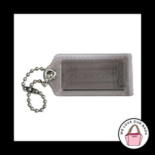 Load image into Gallery viewer, Rare COACH POPPY Hang Tag Acrylic Plastic Lucite Small Bag Charm Keychain Fob
