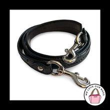 Load image into Gallery viewer, COACH BAG STRAP Black Patent Leather Replacement Purse Crossbody Shoulder Nickel