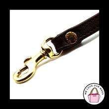 Load image into Gallery viewer, VINTAGE COACH Mahogany Leather Strap Wristlet Wallet Clutch Phone Glasses Case