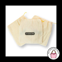 Load image into Gallery viewer, New VINTAGE COACH Dust Bags LOT of 3 Cotton Linen 8" Drawstring Cover Sleeper
