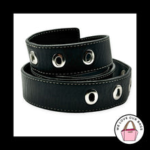 Load image into Gallery viewer, VINTAGE Y2K COACH BAG STRAP Replacement Purse Crossbody Shoulder - Black Leather