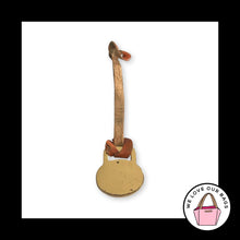 Load image into Gallery viewer, VINTAGE Y2K DOONEY & BOURKE Gold Brass Duck Brown Leather Bag Charm Hang Tag Fob