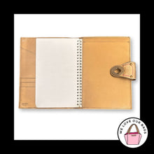 Load image into Gallery viewer, COACH Y2K VINTAGE 65th Anniversary Legacy Stripe Turnlock Planner Agenda Wallet