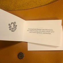 Load image into Gallery viewer, NEW ULTRA RARE COACH X KEITH HARING THREE EYED FACE LEATHER CROSSBODY BAG 87484