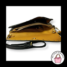 Load image into Gallery viewer, NEW COACH 1941 RIVET Glovetanned Black Leather Wristlet Wallet Snap Clutch 29765