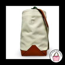 Load image into Gallery viewer, NWT New $448 COACH BLEECKER BEACH TOTE Huge Travel Bag Canvas Leather 70897