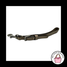 Load image into Gallery viewer, COACH WRISTLET STRAP Replacement Light Brown Leather Buckle Nickel Dog Leash