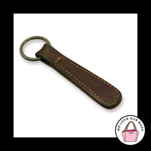 Load image into Gallery viewer, Vintage COACH ZIPPER PULL Brown Leather Strap Nickel Purse Bag Wallet Wristlet