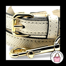Load image into Gallery viewer, New COACH BAG STRAP Chalk White Leather Replacement Purse Crossbody Shoulder