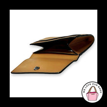 Load image into Gallery viewer, New COACH FLAP CARD CASE Light Saddle Smooth Leather Coin Purse Wallet C9528G