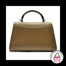 Load image into Gallery viewer, New COACH ELIZA Top Handle Bag Taupe Sand Tan Smooth Leather CP006