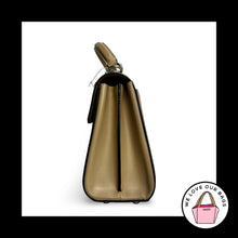 Load image into Gallery viewer, New COACH ELIZA Top Handle Bag Taupe Sand Tan Smooth Leather CP006
