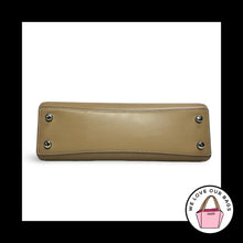 Load image into Gallery viewer, New COACH ELIZA Top Handle Bag Taupe Sand Tan Smooth Leather CP006