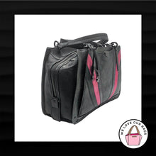 Load image into Gallery viewer, NEW! COACH DREAMER SAMPLE 00000 BLACK GRAY LEATHER SNAKESKIN GUNMETAL BAG PURSE