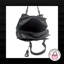 Load image into Gallery viewer, NEW! COACH DREAMER SAMPLE 00000 BLACK GRAY LEATHER SNAKESKIN GUNMETAL BAG PURSE