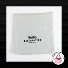 Load image into Gallery viewer, NEW COACH NEW YORK WHITE COTTON DUST BAG 8x8 DRAWSTRING PROTECTIVE COVER SLEEPER
