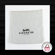 Load image into Gallery viewer, NEW COACH NEW YORK WHITE COTTON DUST BAG 8x8 DRAWSTRING PROTECTIVE COVER SLEEPER