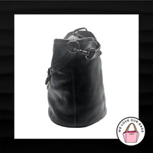 Load image into Gallery viewer, NEW! COACH 1941 SAMPLE 00000 BLACK LEATHER SUEDE LINING BUCKET CROSSBODY BAG