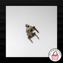 Load image into Gallery viewer, NEW COACH TURNLOCK SILVER NICKEL REPLACEMENT HARDWARE FOR WALLET BAG PURSE TOTE