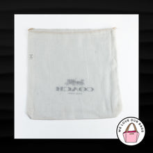 Load image into Gallery viewer, NEW COACH NEW YORK WHITE COTTON DUST BAG 8x8 DRAWSTRING PROTECTIVE COVER SLEEPER