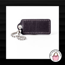 Load image into Gallery viewer, 2.25" Medium COACH METALIC GOLD BROWN LEATHER FOB BAG CHARM KEYCHAIN HANG TAG