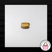 Load image into Gallery viewer, NEW COACH TURNLOCK BRASS PLATE REPLACEMENT HARDWARE FOR WALLET BAG PURSE TOTE