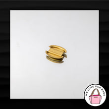 Load image into Gallery viewer, NEW COACH TURNLOCK BRASS PLATE REPLACEMENT HARDWARE FOR WALLET BAG PURSE TOTE