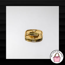 Load image into Gallery viewer, NEW COACH TURNLOCK BRASS PLATE REPLACEMENT HARDWARE FOR WALLET BAG PURSE TOTE