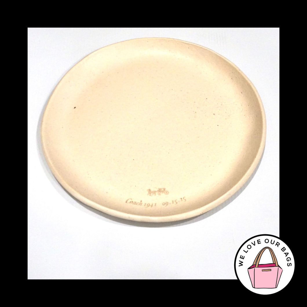 Rare COACH 1941 DINNER PLATES from FASHION WEEK DINNER 2015 by Fernando Aciar