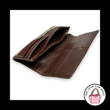 Load image into Gallery viewer, Y2K Vintage COACH HOLIDAY PATCHWORK Signature Bleecker Large Envelope Wallet

