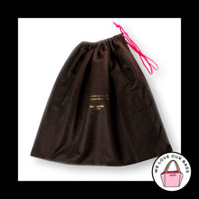 Load image into Gallery viewer, KATE SPADE Dust Bag Brown Cotton 18X20 Drawstring Cover Sleeper Storage Pouch
