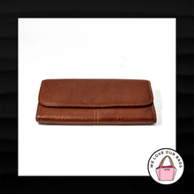 Load image into Gallery viewer, COACH VINTAGE SONOMA Brown Natural Grain Leather ENVELOPE Clutch Wallet 4972
