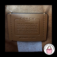 Load image into Gallery viewer, COACH ELIZA Top Handle Bag Satchel Black Smooth Leather Gunmetal CT852
