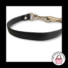 Load image into Gallery viewer, New COACH BAG STRAP Black Leather Silver Nickel Replacement Purse Shoulder Strap
