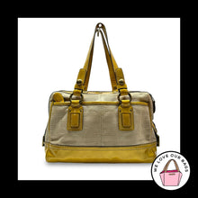 Load image into Gallery viewer, $768 COACH Y2K 65th Anniversary LILY Legacy Stripe Signature Satchel Bag 11968
