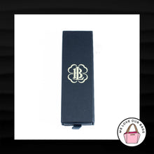 Load image into Gallery viewer, NIB LUCKY BRAND Keychain Bag Charm Black Leather Nickel Clover Hang Tag Bracelet

