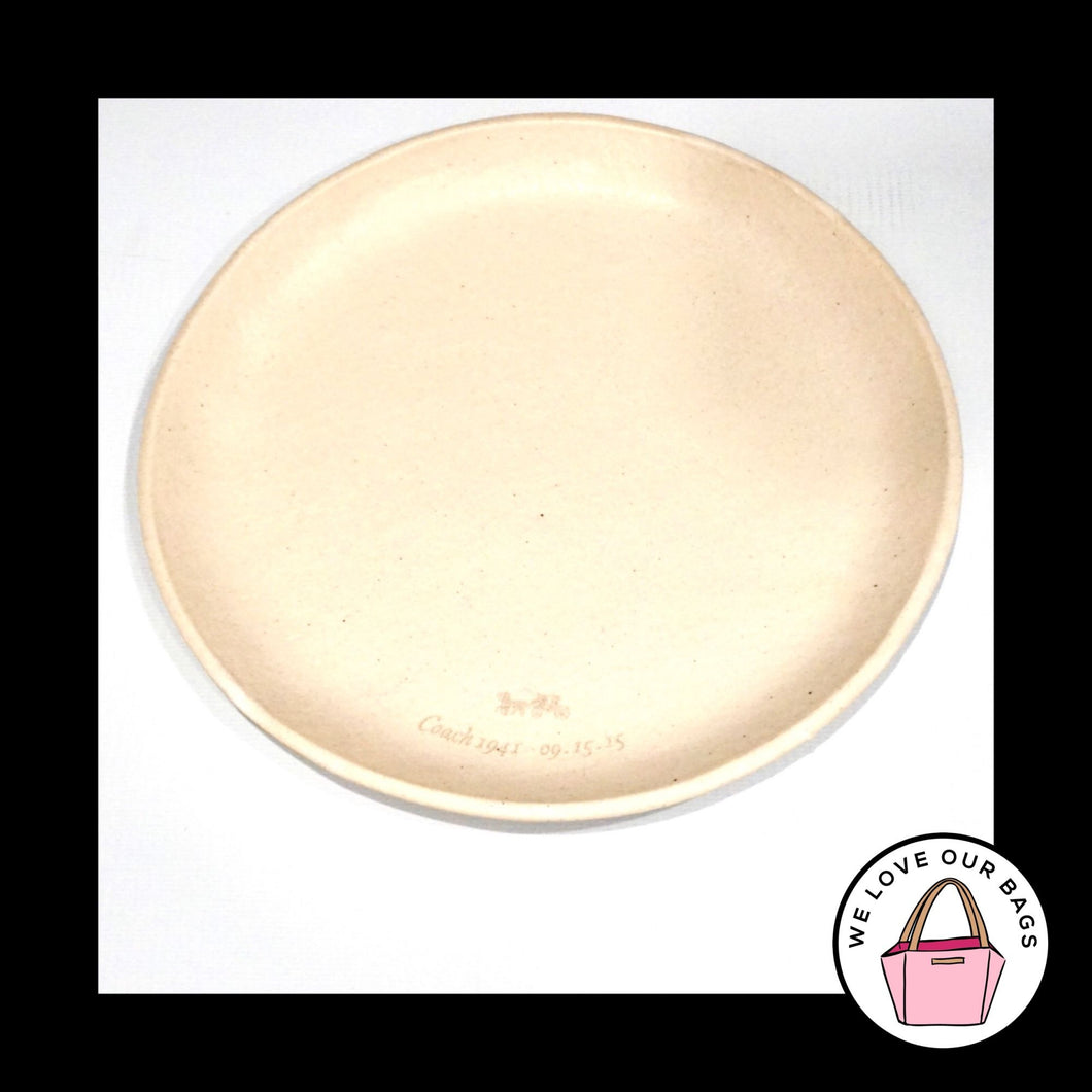 Rare COACH 1941 DINNER PLATES from FASHION WEEK DINNER 2015 by Fernando Aciar