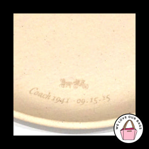 Rare COACH 1941 DINNER PLATES from FASHION WEEK DINNER 2015 by Fernando Aciar