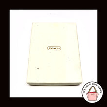 Load image into Gallery viewer, NEW VINTAGE COACH 1997 Black Glovetanned Leather Travel Atlas World &amp; USA 4523

