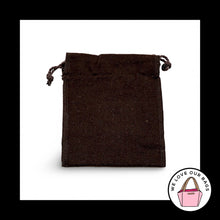Load image into Gallery viewer, New COACH EST 1941 Brown Fabric Jewelry Keychain Dust Bag Travel Storage Pouch
