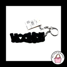 Load image into Gallery viewer, New $78 MICHAEL KORS LONDON Lime Green Charm Nickel Key Fob Bag Keychain HangTag
