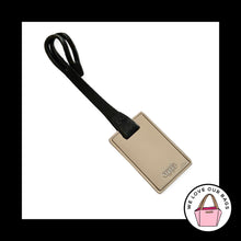 Load image into Gallery viewer, COACH BLEECKER HANGTAG Horse Carriage Black Leather Strap Bag Charm Keychain Fob
